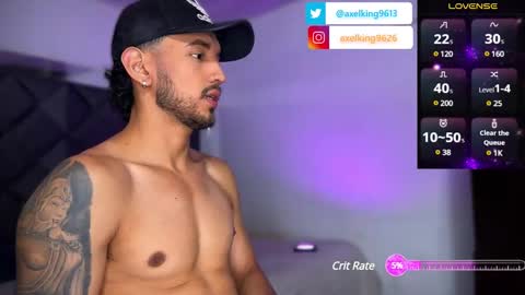 Snapshot of axelking13 chatting on January 25, 9:14 pm Axel King online show from January 25, 9:14 pm