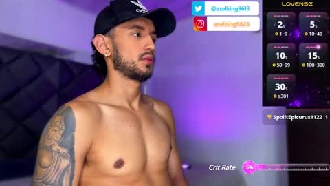 Snapshot of axelking13 chatting on March 6, 1:16 am Axel King online show from March 6, 1:16 am