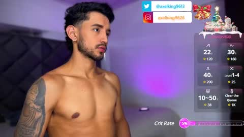 Snapshot of axelking13 chatting on December 18, 7:52 pm Axel King online show from December 18, 7:52 pm