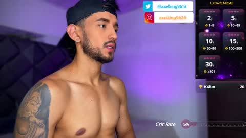 Snapshot of axelking13 chatting on February 22, 10:42 pm Axel King online show from February 22, 10:42 pm