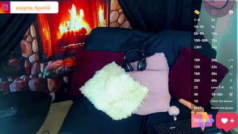 Snapshot of azuyma_hyun chatting on February 2, 6:25 am hyun online show from February 2, 6:25 am