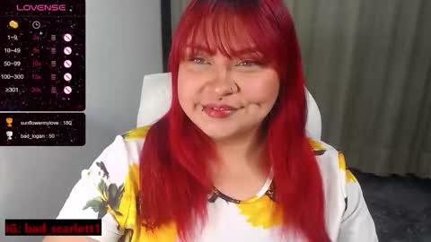 Scarlett online show from February 1, 12:08 am