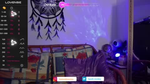 Snapshot of bandit_monkey chatting on January 19, 1:32 am V E R O N I C A online show from January 19, 1:32 am