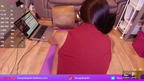Snapshot of basapukipuki chatting on January 8, 4:54 pm PukiPuki online show from January 8, 4:54 pm
