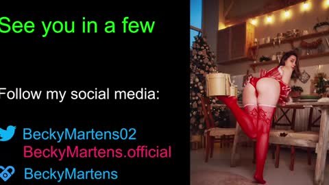 Snapshot of beckymartens chatting on December 29, 3:11 am BeckyMartens come join me on while im offline here online show from December 29, 3:11 am