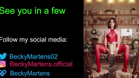 Snapshot of beckymartens chatting on December 27, 3:09 am BeckyMartens come join me on while im offline here online show from December 27, 3:09 am