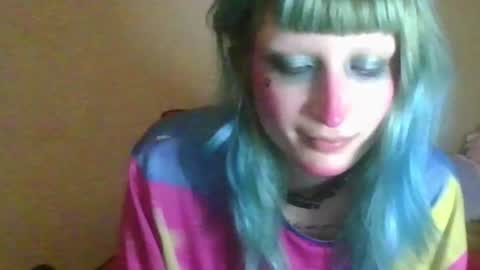 Snapshot of beckytheclown chatting on September 9, 10:43 pm Beckytheclown online show from September 9, 10:43 pm