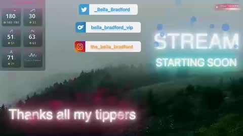 Bella Bradford online show from October 10, 2:28 am