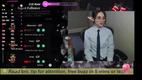 Bex Black online show from February 20, 10:45 pm