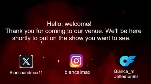 bianca and maxwell online show from May 19, 12:45 pm