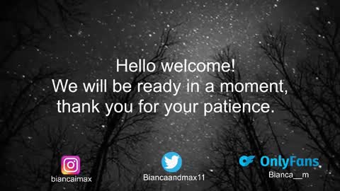 bianca and maxwell online show from February 18, 1:44 pm