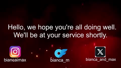 bianca and maxwell online show from October 9, 2:33 pm
