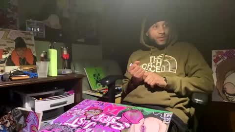 Snapshot of bigwalkdog12 chatting on January 19, 10:17 pm Floppyphallus online show from January 19, 10:17 pm