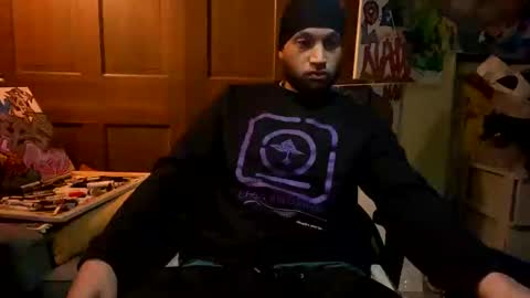 Snapshot of bigwalkdog12 chatting on January 10, 3:29 am Floppyphallus online show from January 10, 3:29 am