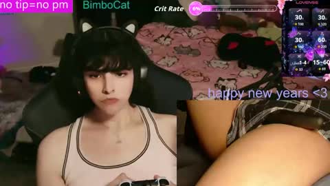 BimboCat online show from January 9, 1:44 am
