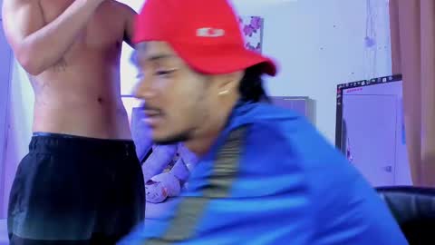 Snapshot of blackmaster_4u chatting on February 17, 2:42 am Angel James online show from February 17, 2:42 am