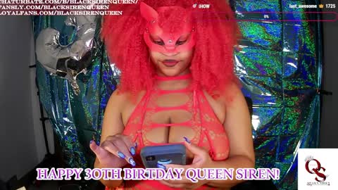 Queen Siren online show from March 30, 5:40 am