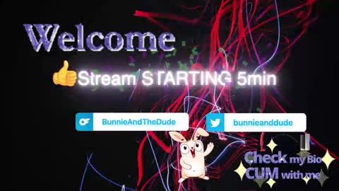 Snapshot of bunnieandthedude chatting on February 25, 6:03 am BUNNIE and THE DUDE TheLebowskis online show from February 25, 6:03 am