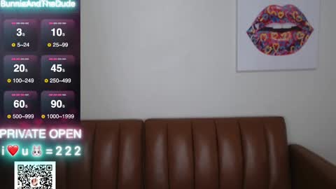 Snapshot of bunnieandthedude chatting on March 9, 11:03 pm BUNNIE and THE DUDE TheLebowskis online show from March 9, 11:03 pm
