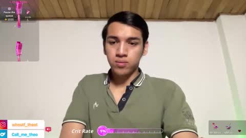Snapshot of call_me_theo chatting on September 13, 9:01 am Mateo online show from September 13, 9:01 am