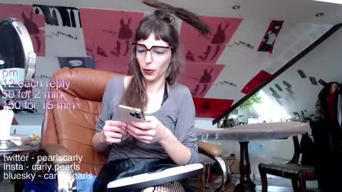 Carly Pearls online show from January 29, 12:56 pm
