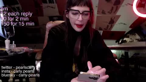 Carly Pearls online show from January 30, 6:46 am