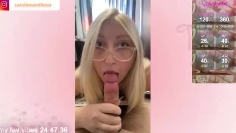 Caroline and Lover online show from November 14, 9:55 am