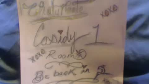 casidy1 online show from February 4, 6:46 am