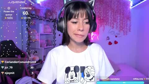 Snapshot of cat_kitty18 chatting on March 11, 12:44 am Lorena Saenz online show from March 11, 12:44 am