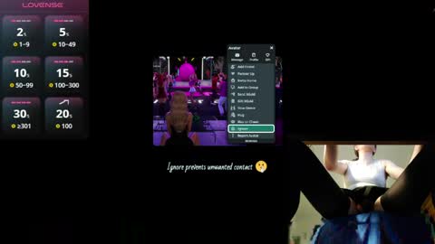 Jenny online show from March 23, 8:36 pm