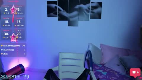 celeste online show from October 15, 5:36 pm