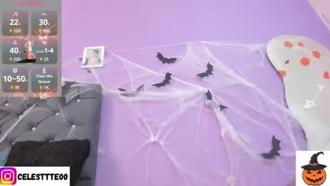 celeste online show from October 18, 1:15 pm