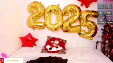 Snapshot of chanellmillers chatting on January 1, 5:44 pm Chanell online show from January 1, 5:44 pm