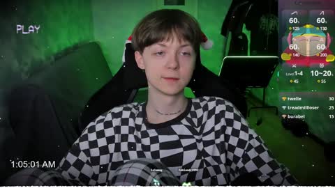 Snapshot of charonbaby1 chatting on December 25, 10:05 pm lynxy online show from December 25, 10:05 pm