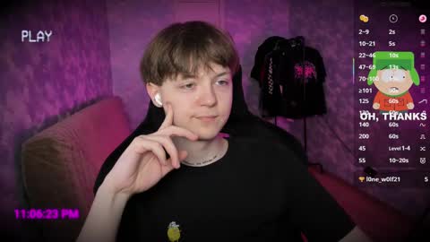 Snapshot of charonbaby1 chatting on March 6, 8:05 pm lynxy online show from March 6, 8:05 pm