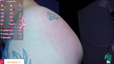Snapshot of cherrybom_ chatting on January 2, 10:16 am dayis independent model online show from January 2, 10:16 am