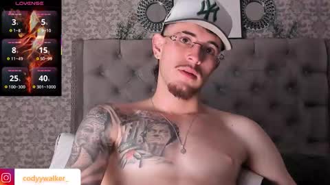 Cody Walker online show from January 8, 6:03 pm