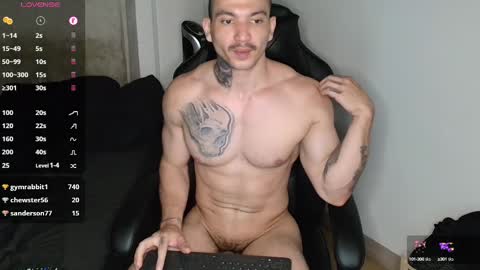 colombianmuscle8 online show from January 27, 12:22 am