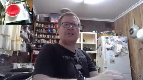 Cookie - I do cooking streams occasionally. Next stream  online show from October 27, 9:59 pm