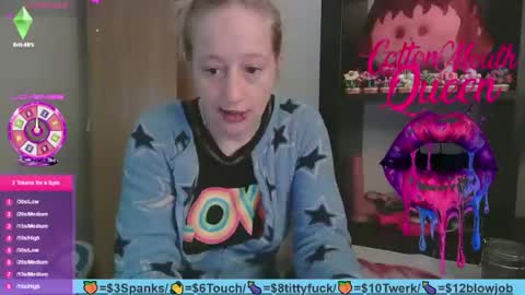 cottonmoufqueen online show from July 18, 10:28 am