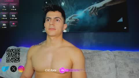 Snapshot of crhistian1_ chatting on January 25, 2:26 am CRHISTIAN online show from January 25, 2:26 am
