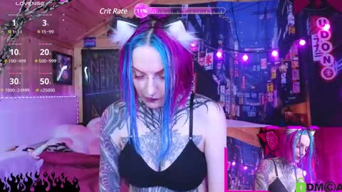 Snapshot of cybernekko chatting on February 15, 5:19 am Neko online show from February 15, 5:19 am