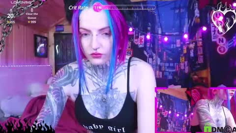 Snapshot of cybernekko chatting on January 27, 5:36 am Neko online show from January 27, 5:36 am