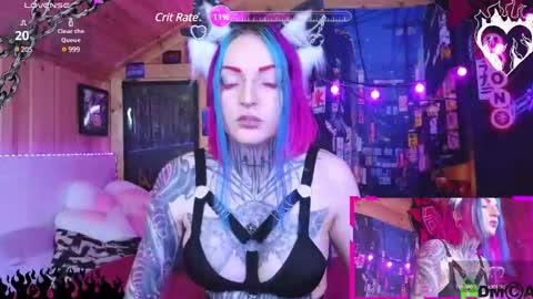 Snapshot of cybernekko chatting on December 25, 8:18 am Neko online show from December 25, 8:18 am