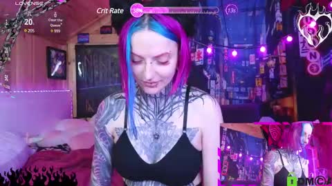 Snapshot of cybernekko chatting on February 22, 5:34 am Neko online show from February 22, 5:34 am