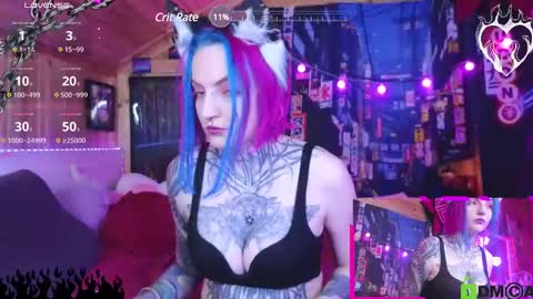 Snapshot of cybernekko chatting on January 25, 9:15 am Neko online show from January 25, 9:15 am