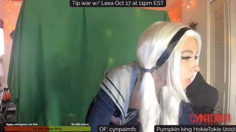 Cynpai online show from October 15, 4:05 am