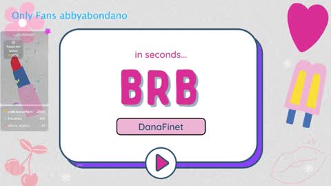 Snapshot of danafinet chatting on February 18, 12:28 pm A B B Y online show from February 18, 12:28 pm