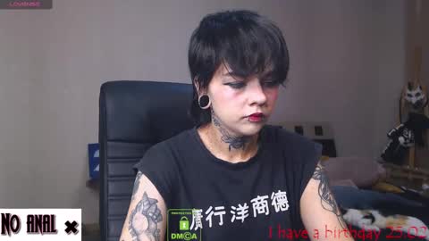 Snapshot of dark__elf chatting on February 9, 9:49 pm Anessa online show from February 9, 9:49 pm