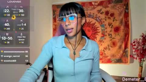 Snapshot of demeter__ chatting on March 3, 1:10 am demeter__ online show from March 3, 1:10 am